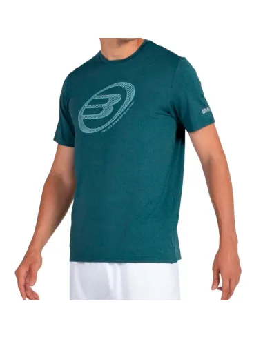 T-shirt Bullpadel Lande vert foncé Vigore | Vêtements de padel pour...