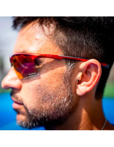 Lunettes addictives Sanyo Ondara C8 Rouges | Lunettes de padel