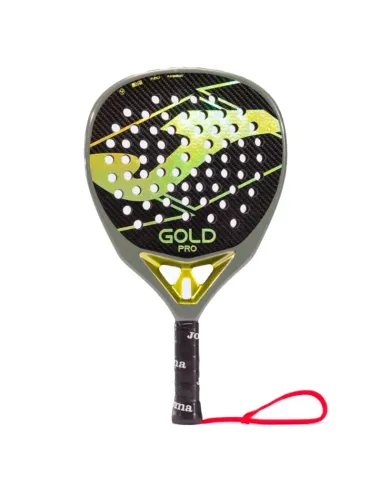 Pala de pádel Joma Gold Pro Verde Amarillo Jugadores | Padelschläger