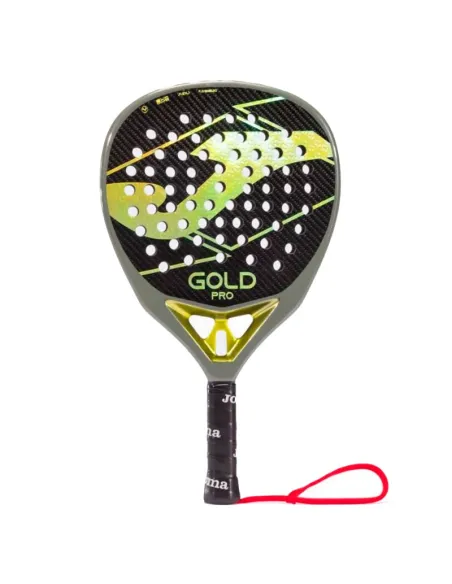 Joma Gold Pro Grün-Gelber Padelschläger für Spieler | Padelschläger