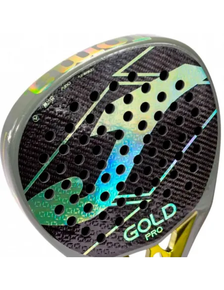 Pala de pádel Joma Gold Pro Verde Amarillo Jugadores | Padelschläger