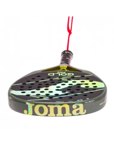 Pala de pádel Joma Gold Pro Verde Amarillo Jugadores | Padelschläger