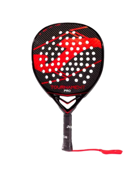 Pala de pádel Joma Tournament Pro Negro Rojo Jugadores | raquetes p...