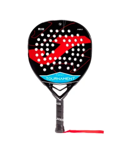 Pala de pádel Joma Tournament Flex 2.0 Negro Rojo | Padelschläger