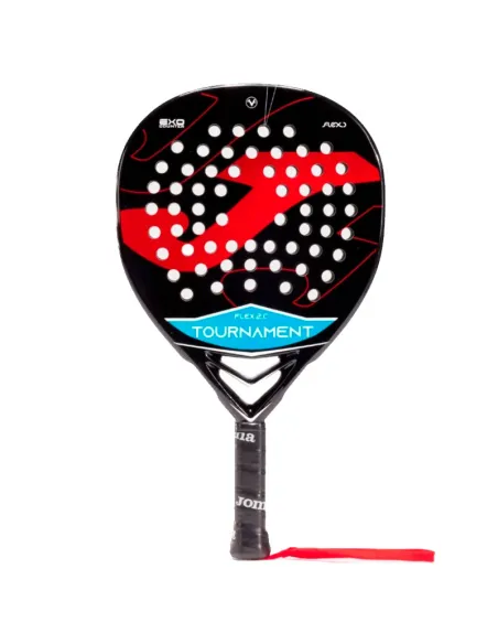 Pala de pádel Joma Tournament Flex 2.0 Negro Rojo | Padel rackets P...