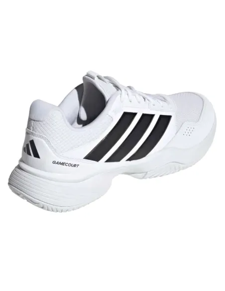 Scarpe da padel Adidas GameCourt 3 bianche e nere | scarpe da padel...