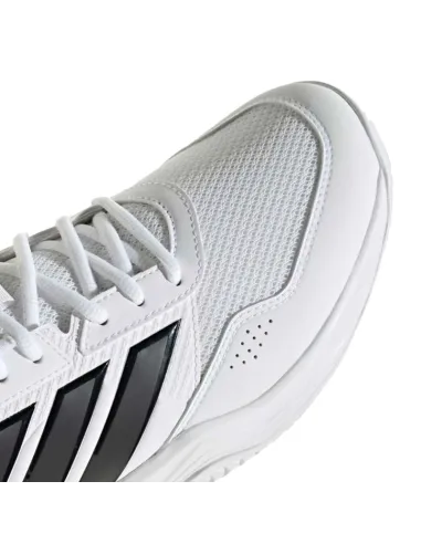 Tênis de Padel Adidas GameCourt 3 Branco e Preto | Tênis de padel A...