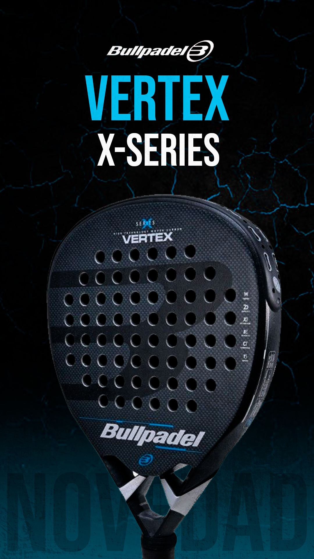Bullpadel Vertex X Series Carbon