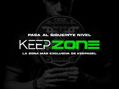 !Llega la KeepZone! La zona más exclusiva de Keepadel ¿Quieres acceder a ella?