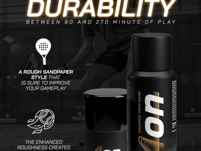 You can now add roughness to your padel racket with 4ON Total Spin!