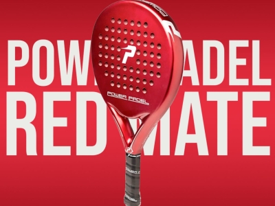 ¡La vuelta del los clásicos del pádel! Power Padel Black Brillo y Red Mate