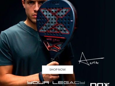 What are Agustín Tapia's new Nox 2025 padel rackets?