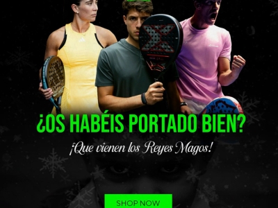 Which 3 padel rackets will the Three Wise Men take from Keepadel?